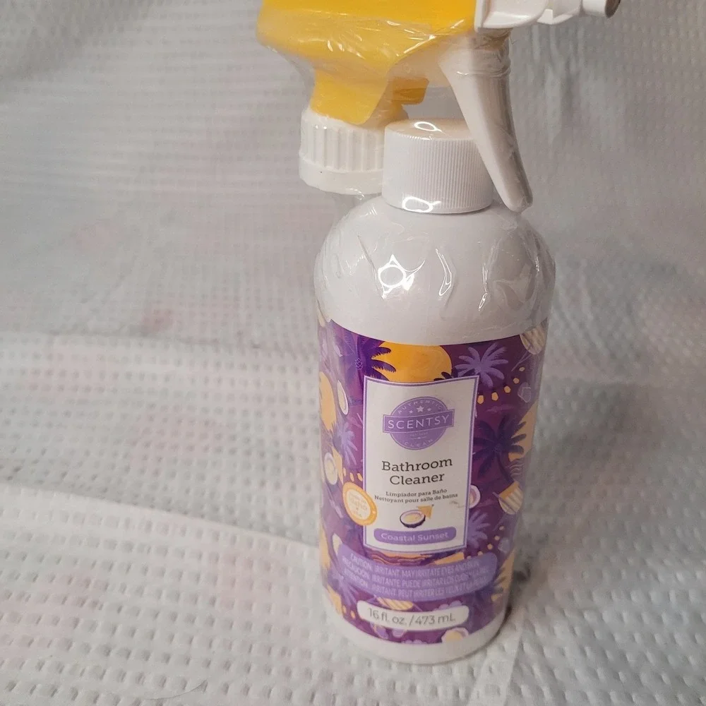 Scentsy Bathroom Cleaner‎ Coastal Sunset 16 fl oz New Sealed Spray Bottle